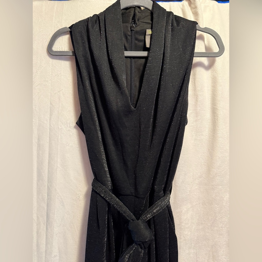 Taylor Black Sleeveless Jumpsuit